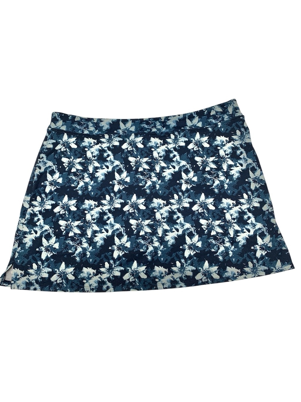 Tranquility by Colorado Clothing Blue Floral Athletic Skort XXL